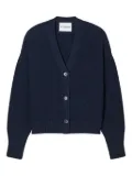 Closed V-neck cardigan - Blue