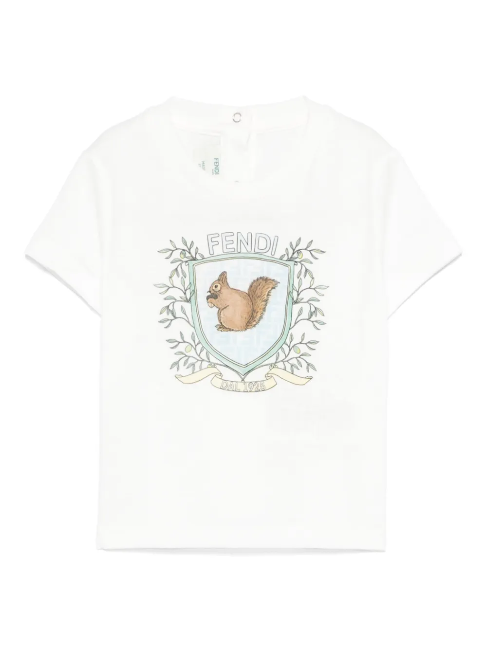 Fendi Kids playera con ardillas estampadas | blanco | Image 1