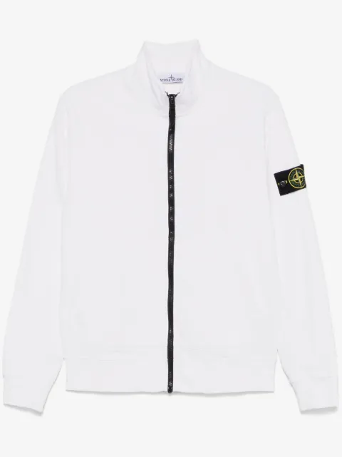 Stone Island organic cotton fleece sweatshirt