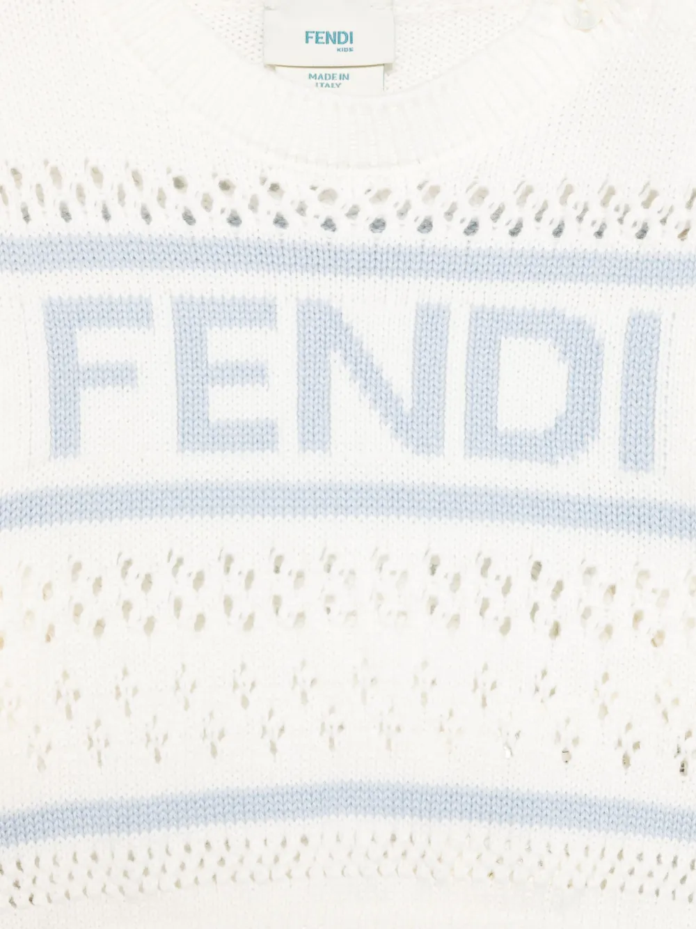 Fendi Kids Atro trui Wit