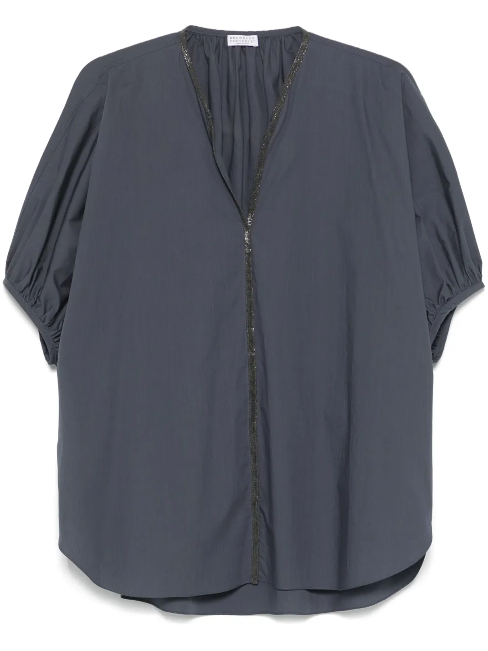 Brunello Cucinelli Monili-chain blouse | Blue | Image 1