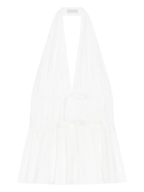 DRIES VAN NOTEN ホルターネック トップ