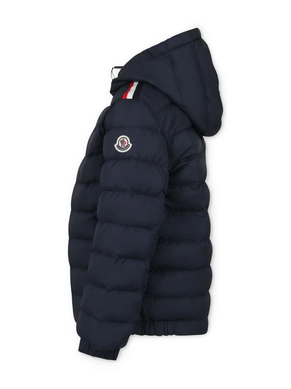 Moncler Enfant Donsjack met logopatch Blauw