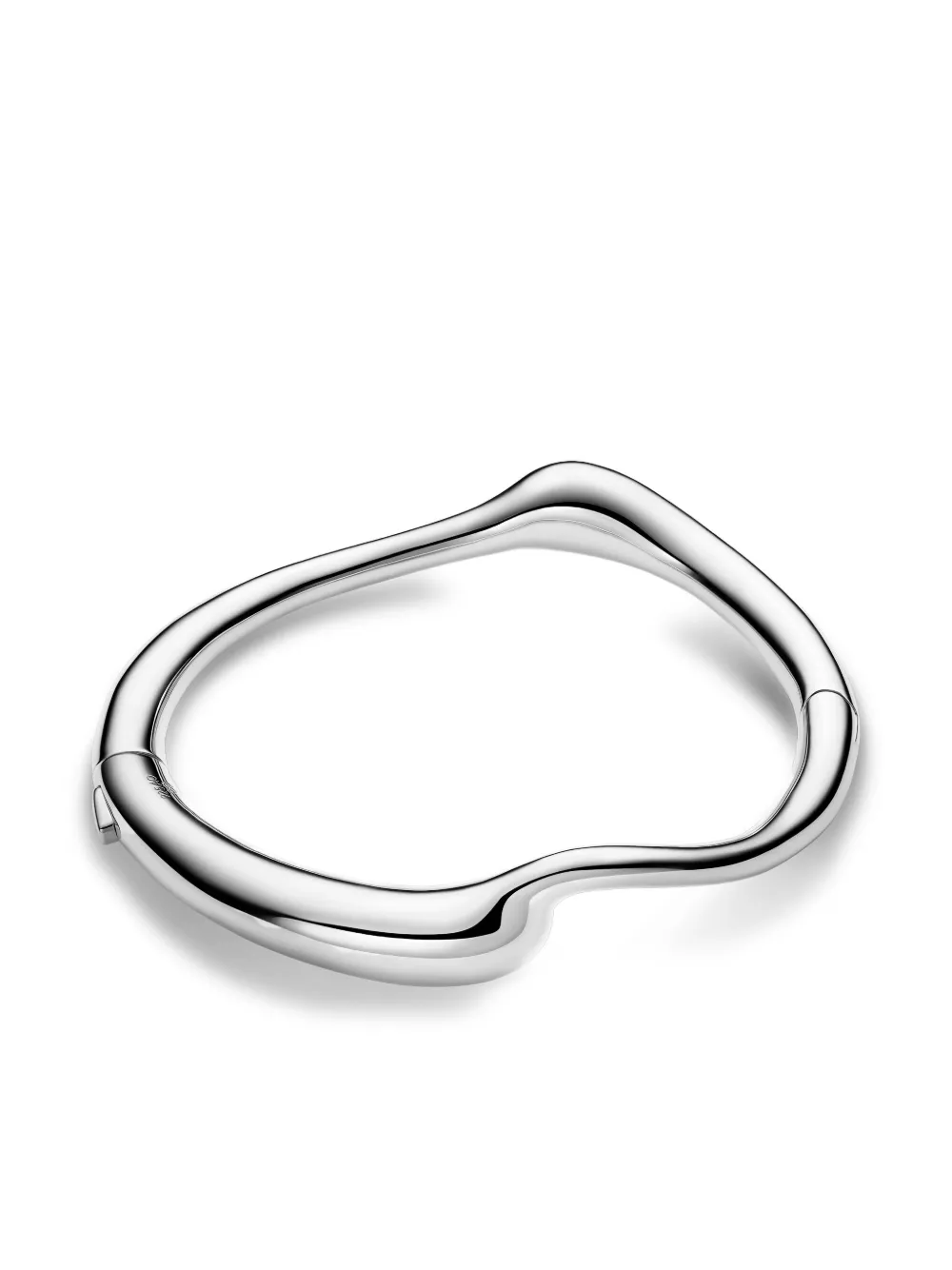 Maria Black Splash Bangle ブレスレット - シルバートーン Maria Black Splash Bangle ブレスレット - シルバートーン
