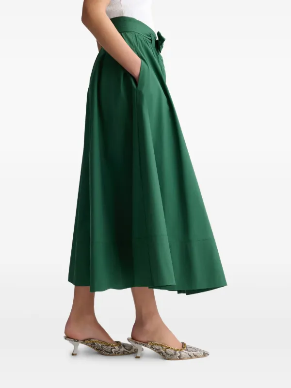 スカート LIU JO Woman Skirt Green VA5072T2920 90414 LIU JO Flared Skirt | Green | FARFETCH ID