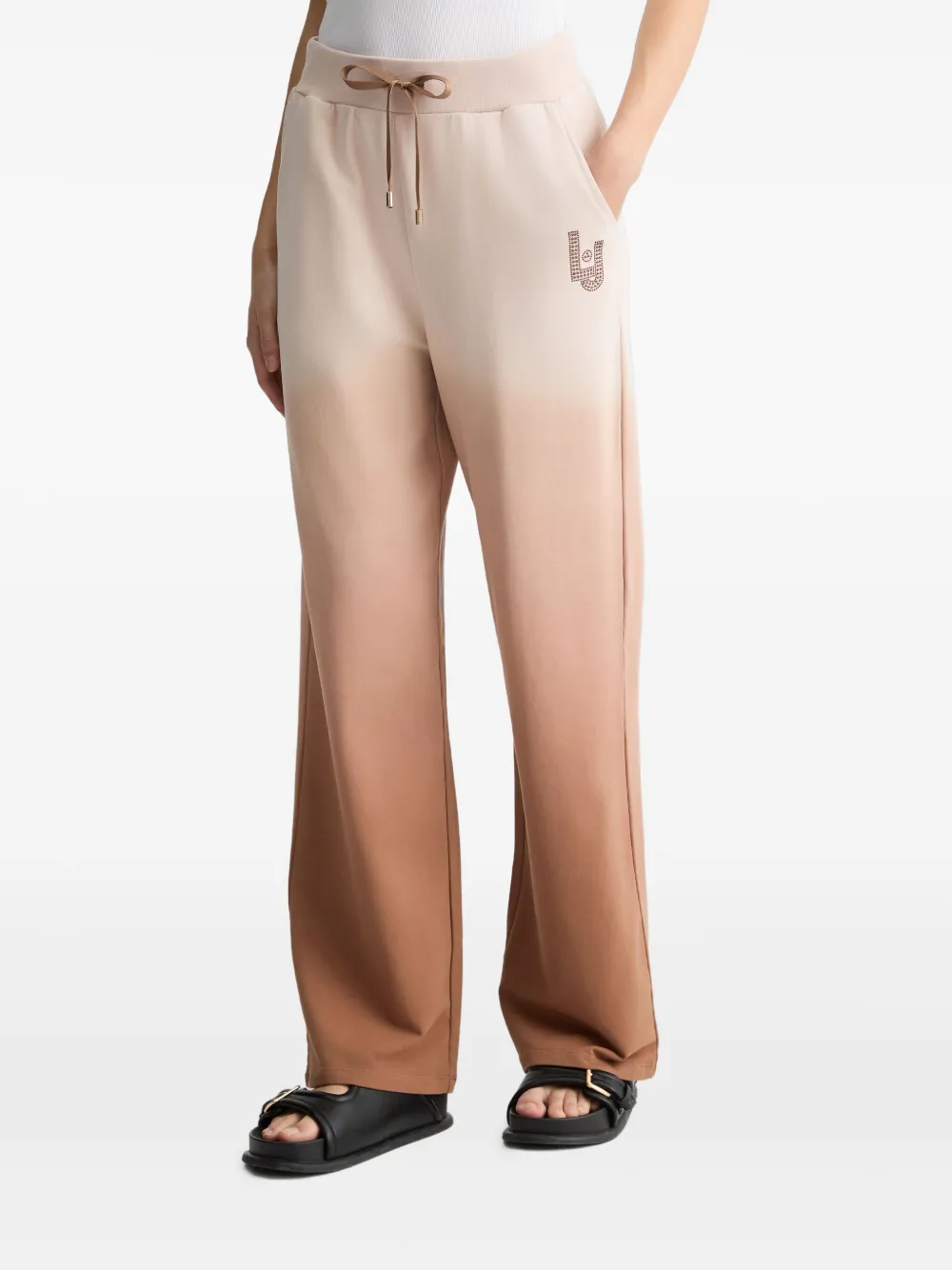 LIU JO Fleece broek Bruin