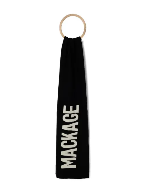 Mackage Juno logo scarf