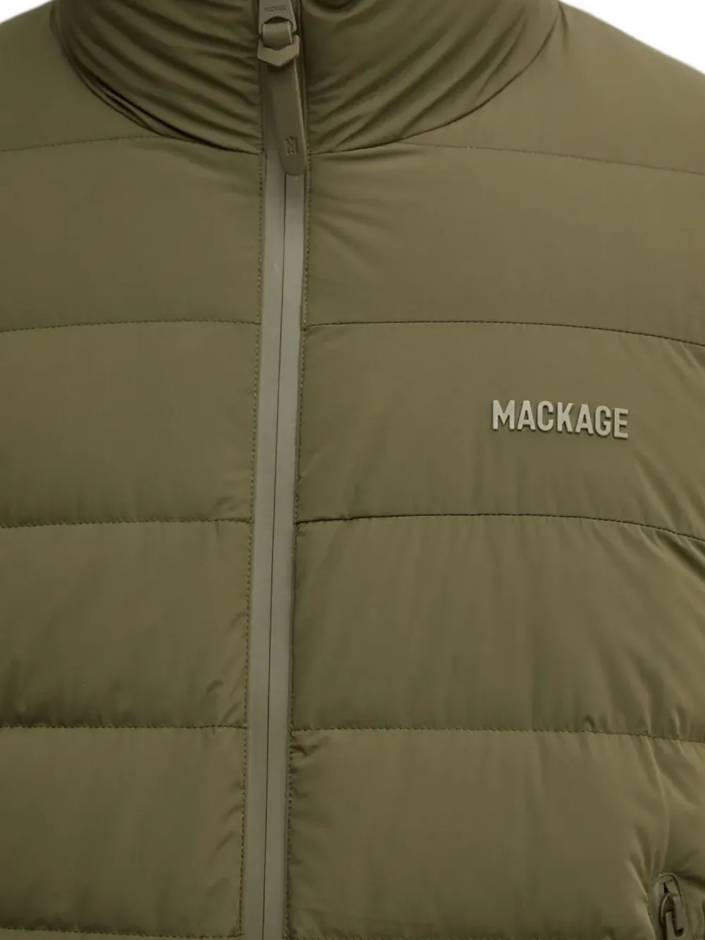 Mackage Haney-City gewatteerd jack met panelen Groen