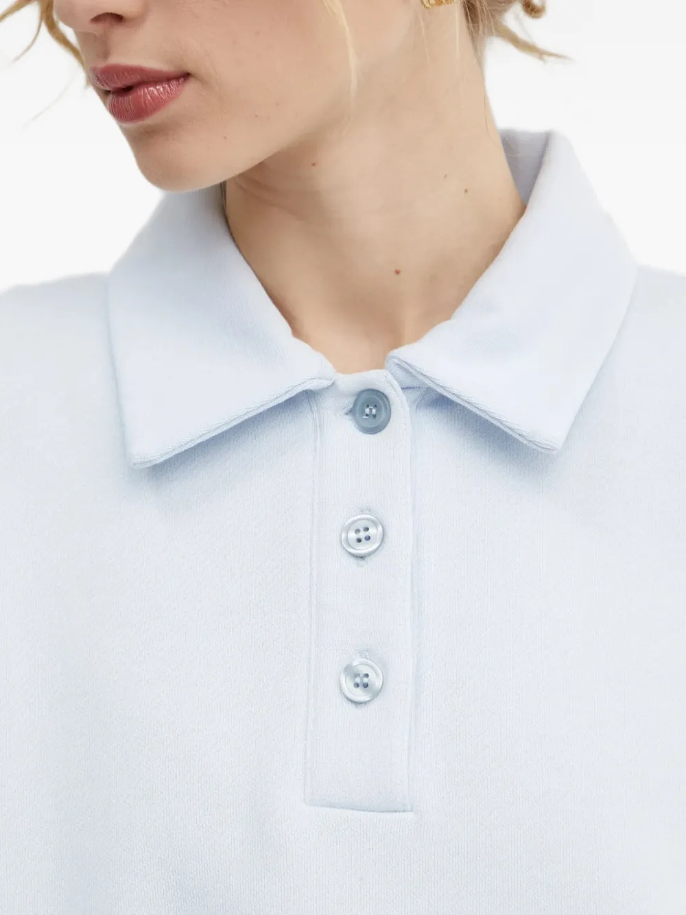 Filippa K Poloshirt met lange mouwen Blauw