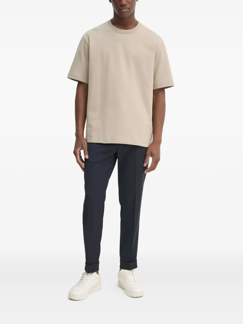 Filippa K Boxy Cotton T-shirt In Neutral