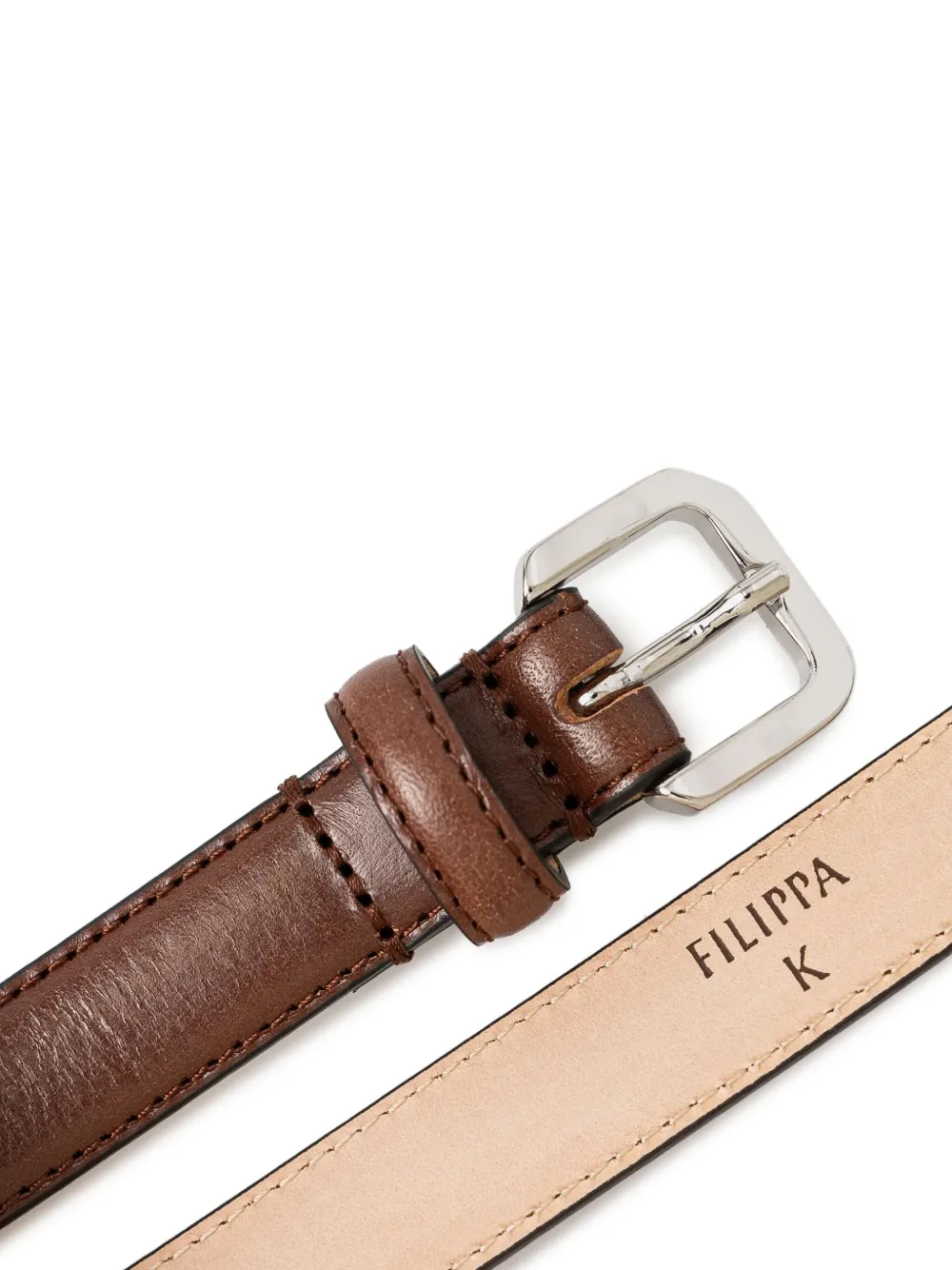 filippak Filippa K Leren riem - Bruin