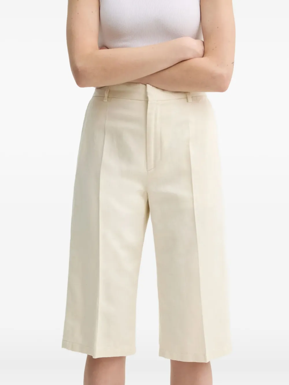 Filippa K High waist shorts - Beige