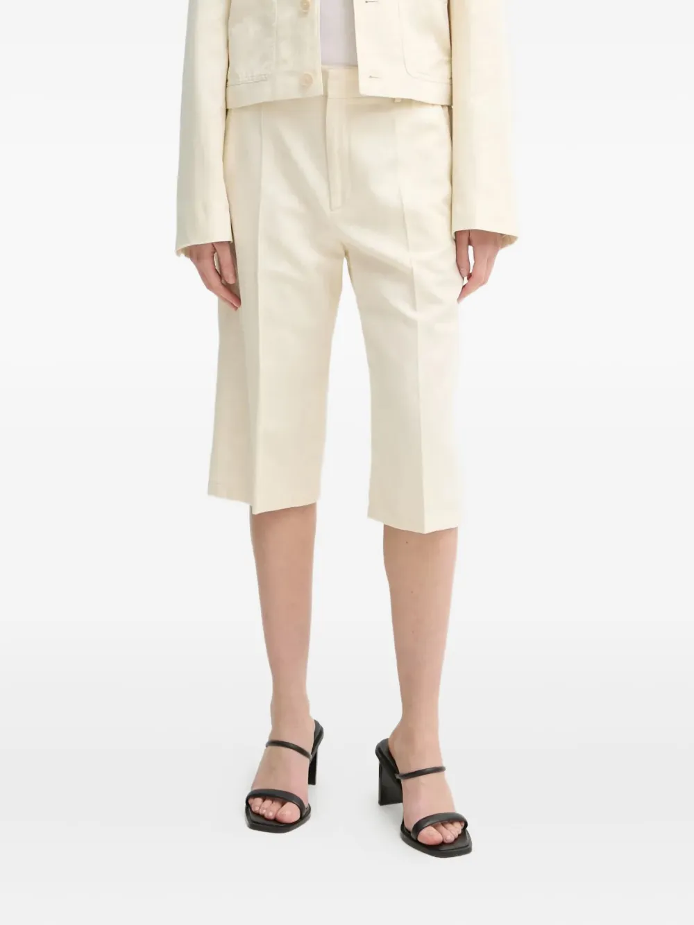 Filippa K High waist shorts Beige