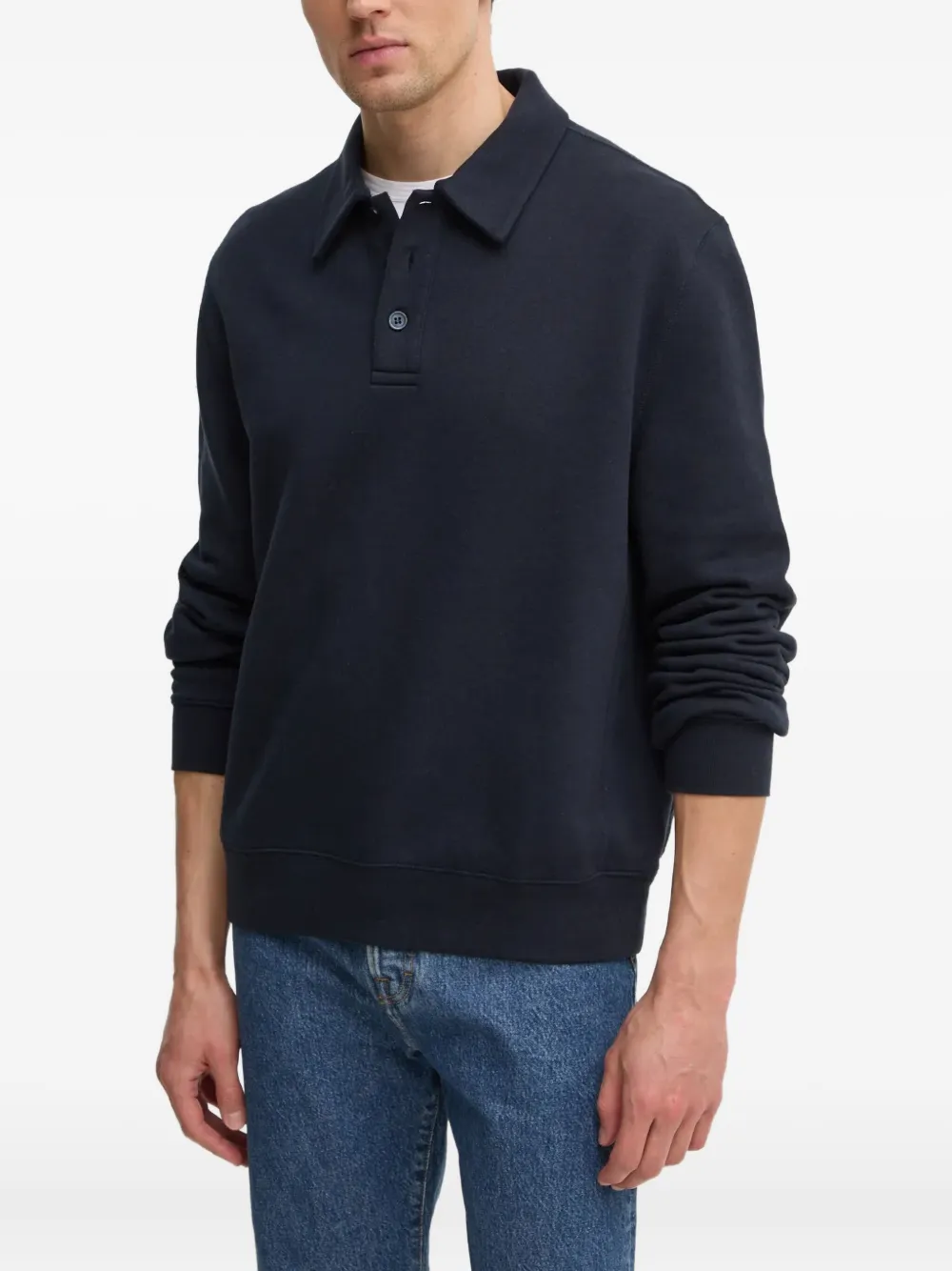Filippa K Sweater met polokraag Blauw