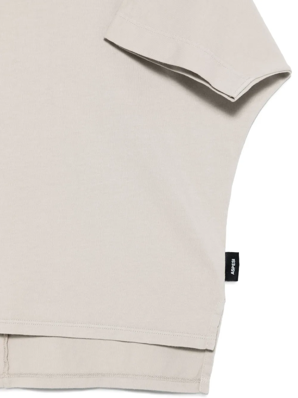 Aspesi Kids Katoenen T-shirt Grijs