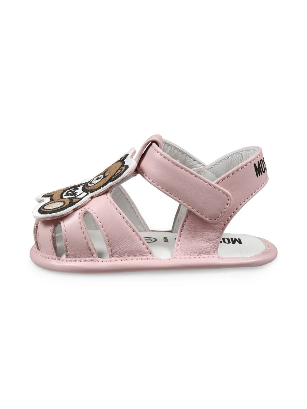 Moschino Kids Sandalen met Teddys Bear applicatie Roze