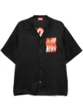 Diesel slogan-print shirt - Black