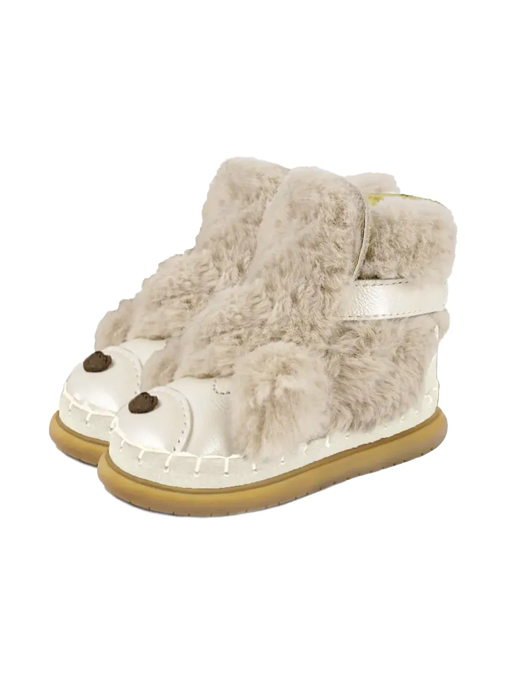 Donsje Dubu Poodle Filled boots - Wit