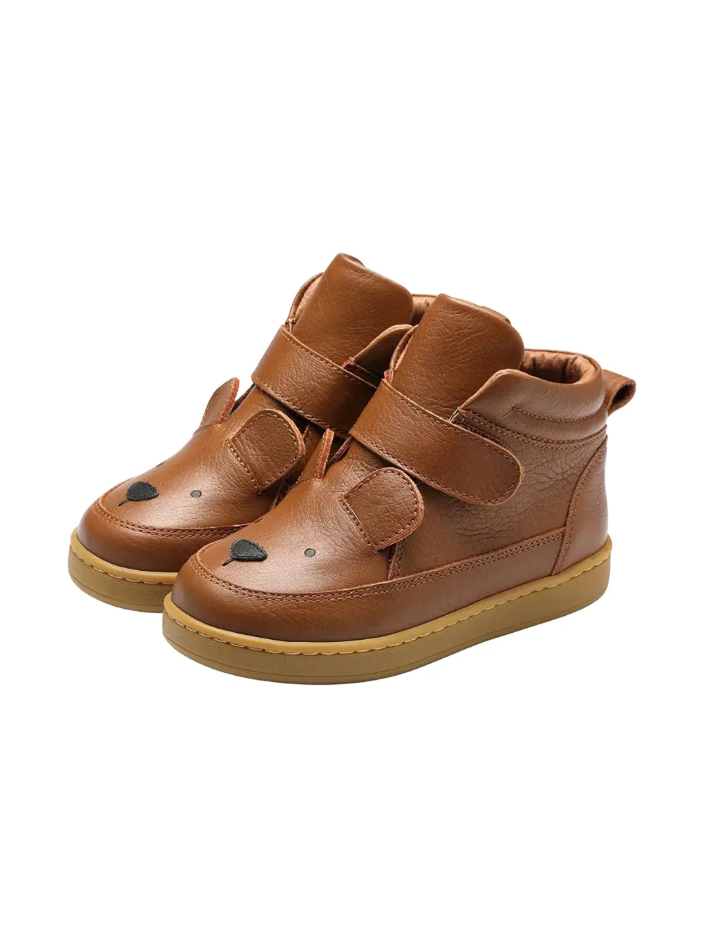 Donsje leather sneakers Brown