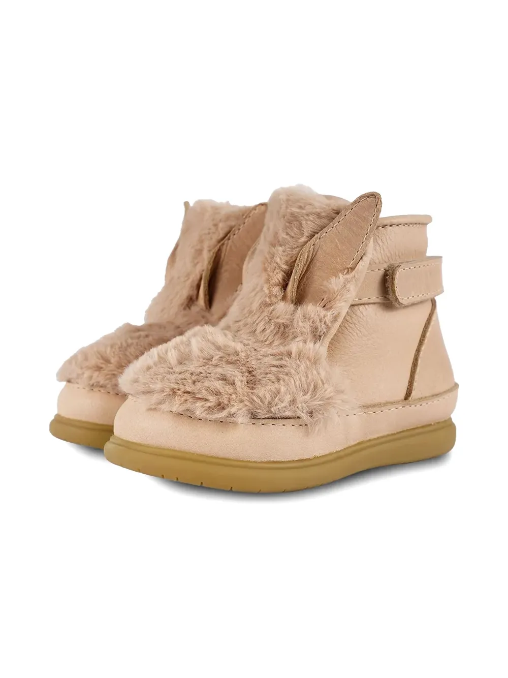 Donsje Downy Roumi Fluffy boots Neutrals