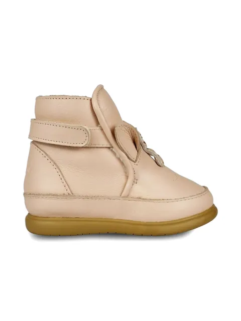Donsje touch-strap leather boots