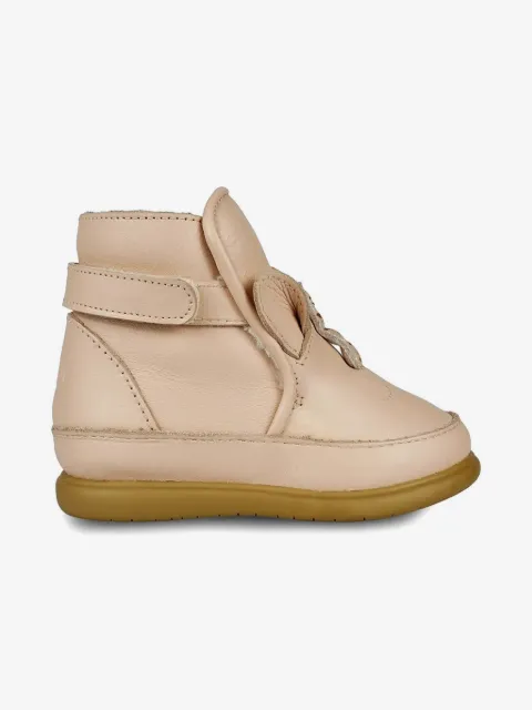 Donsje touch-strap leather boots