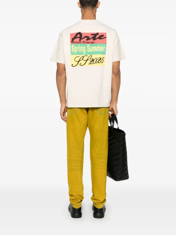 Arte Antwerp プリント Tシャツ | ニュートラル | FARFETCH JP