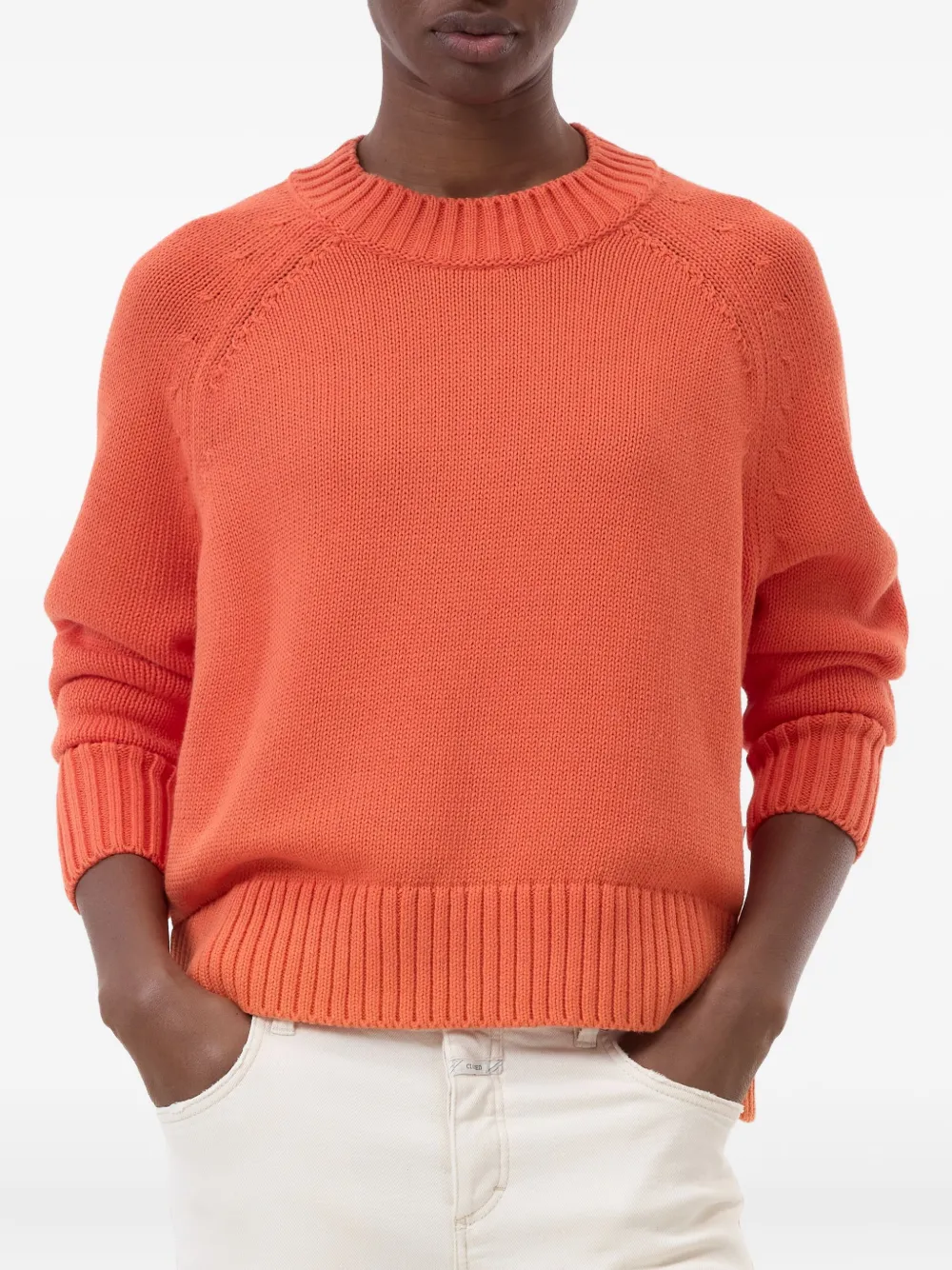 CLOSED CREW-NECK JUMPER