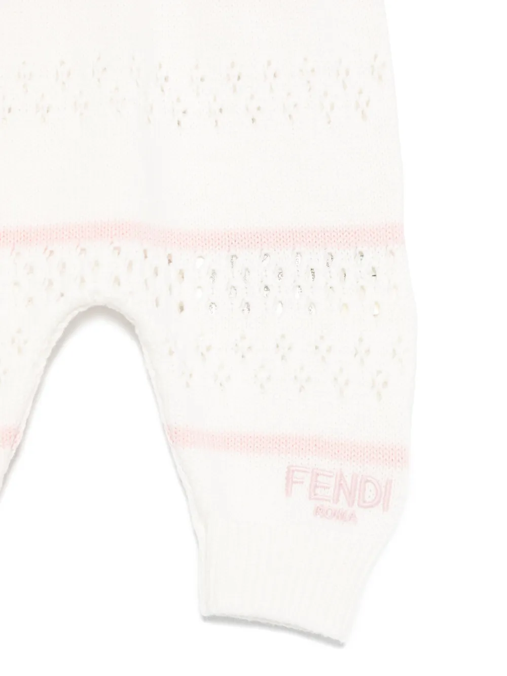 Fendi Kids Atro broek Wit