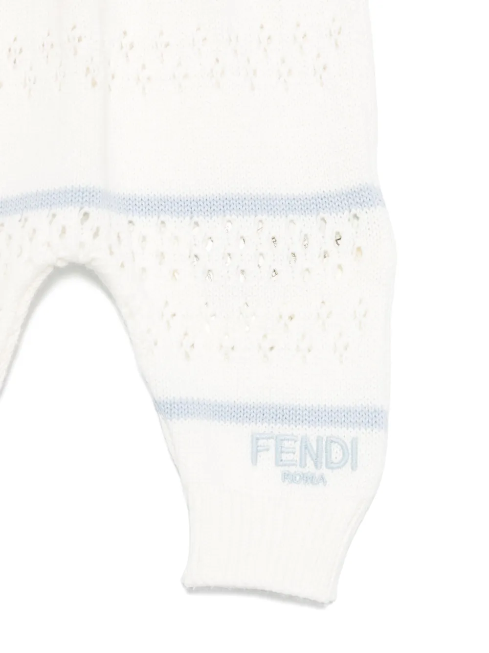 Fendi Kids Atro broek Wit