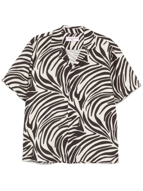 Orlebar Brown camisa Maitan Golden Gun Zebra