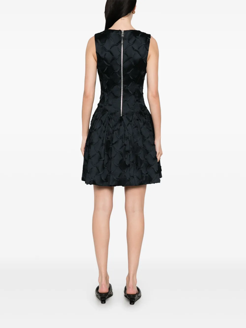 Shop Simkhai Sabine Mini Dress In Black