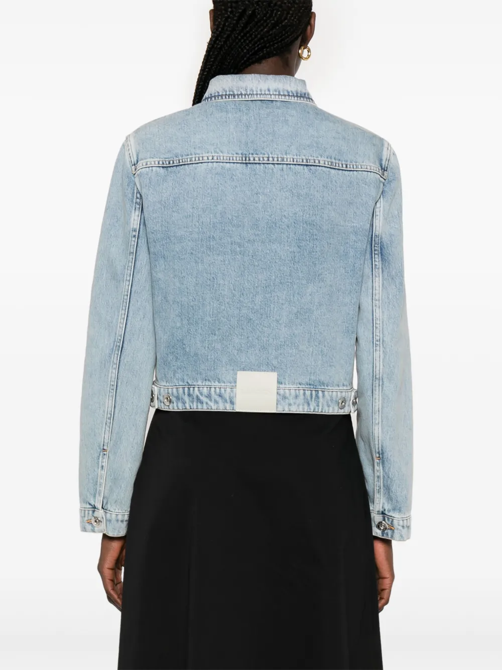 Lanvin Denim jack Blauw