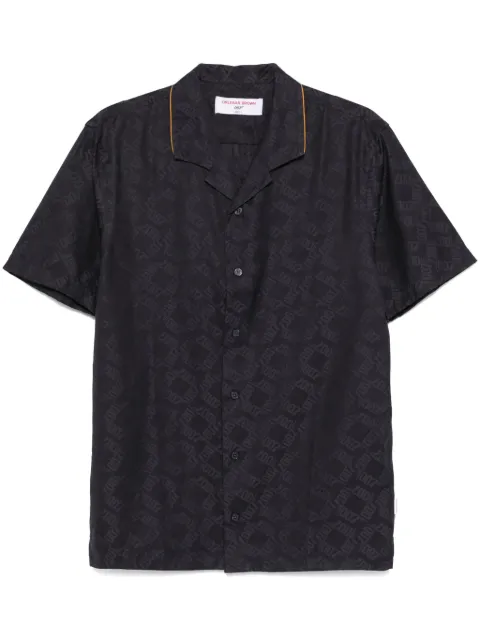 Orlebar Brown Hibbert 007 Monogram shirt