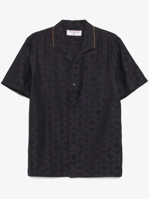 Orlebar Brown Hibbert 007 Monogram shirt