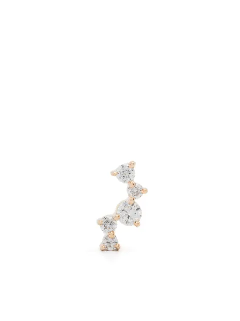 Maria Black 14K yellow gold Flashy Glitz diamond earring
