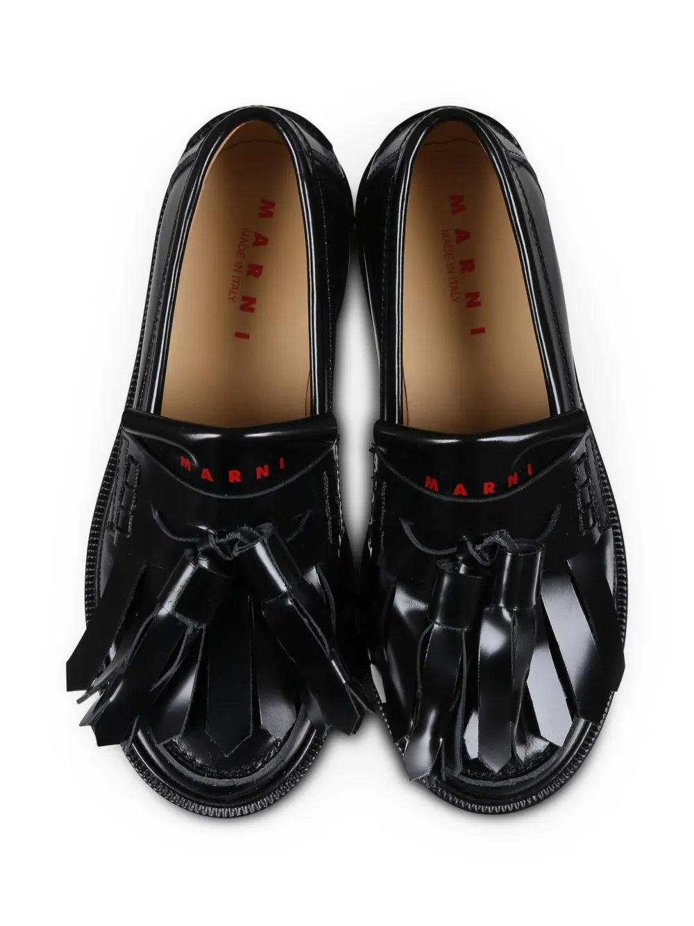 Marni Kids Bambi loafers Zwart