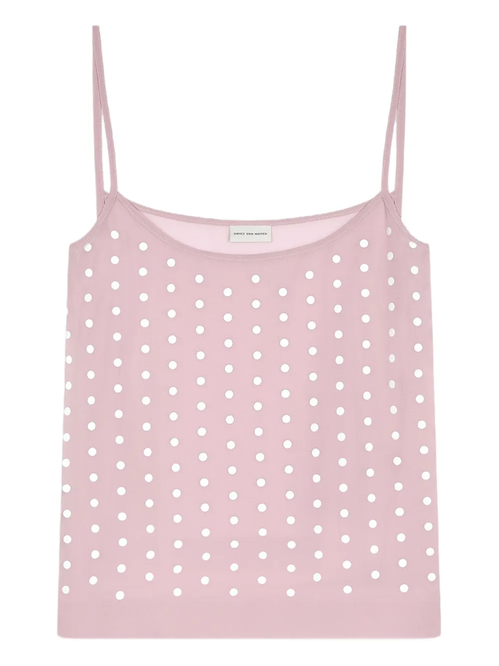 DRIES VAN NOTEN top con detalles | rosado | Image 1
