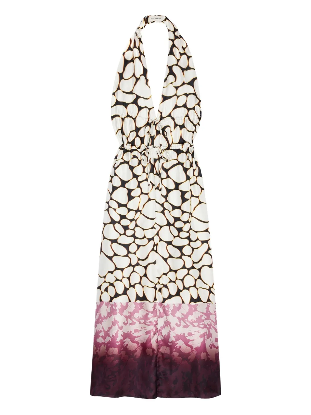 Dries Van Noten Abstract-print Maxi Dress