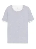 Brunello Cucinelli Kids layered T-shirt - Grey