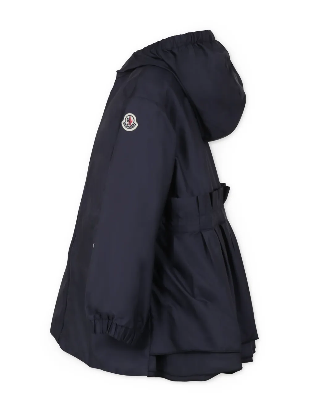 Moncler Enfant Regenjas met logopatch Blauw