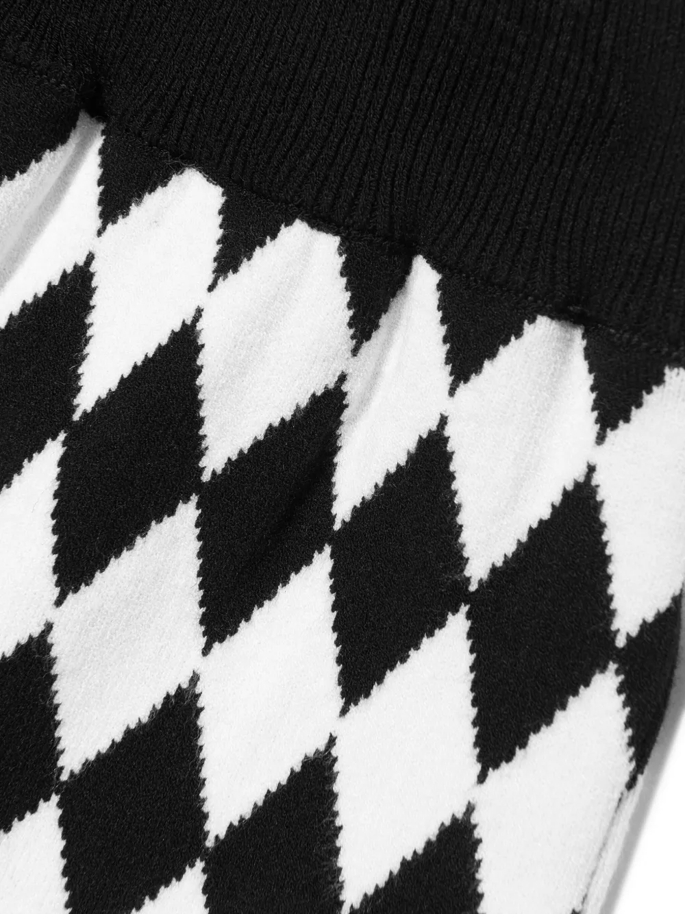 Balmain Kids Rok met geometrische print Zwart