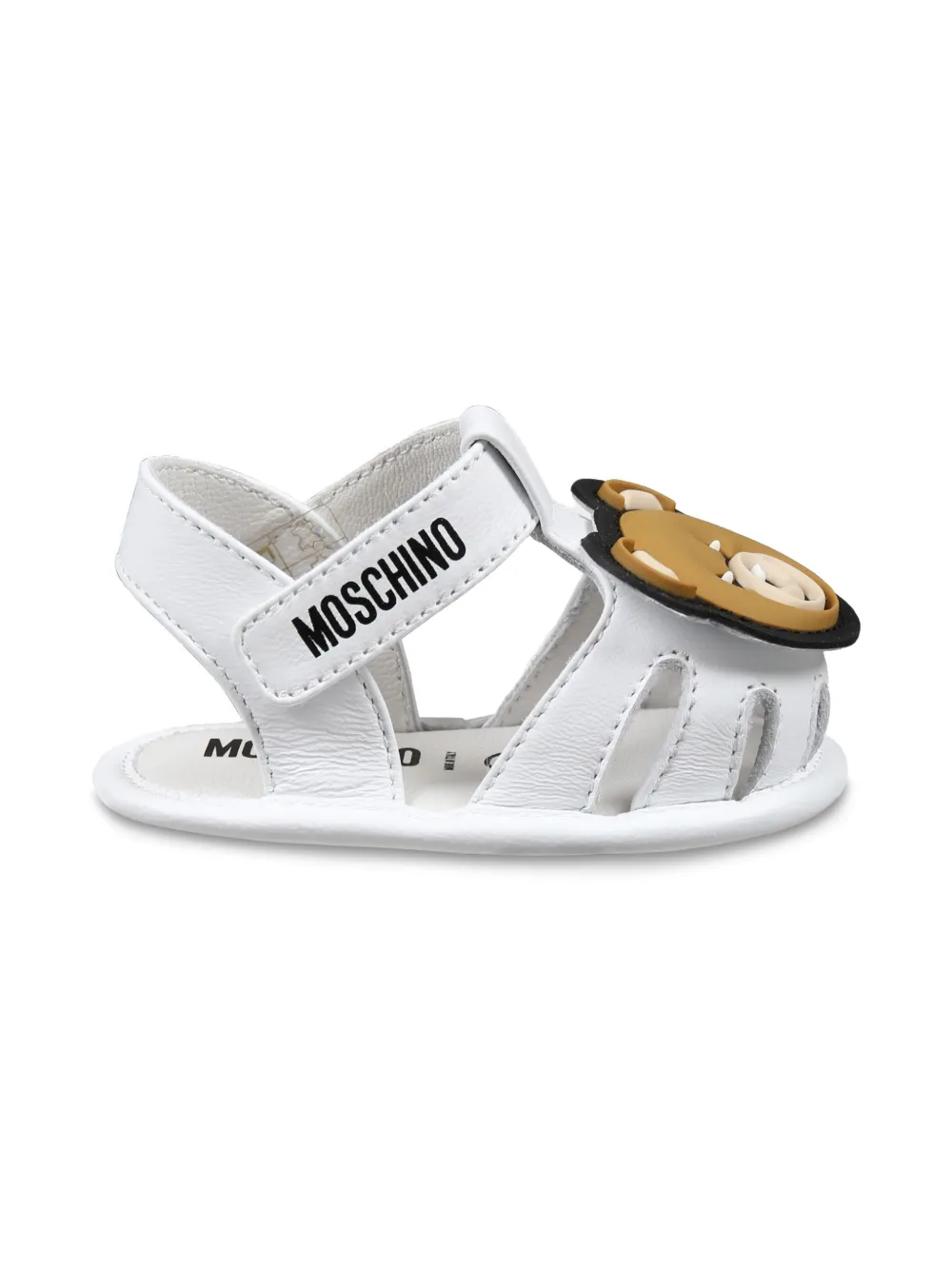 Moschino Kids Teddy Bear sandals - Wit