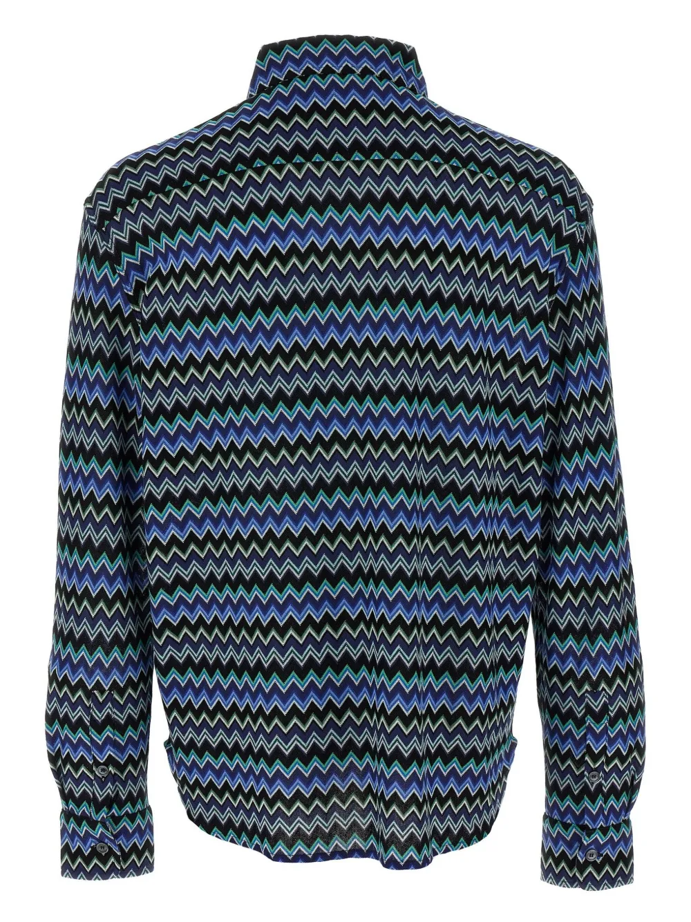 Missoni Zig-Zag shirt - Blauw