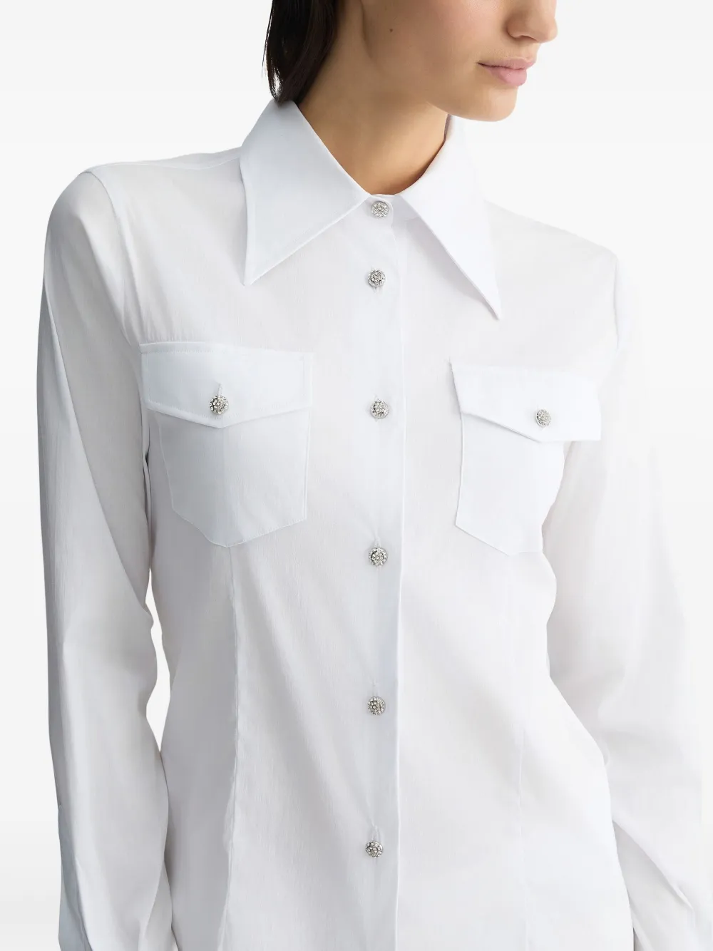 LIU JO Button-up blouse Wit