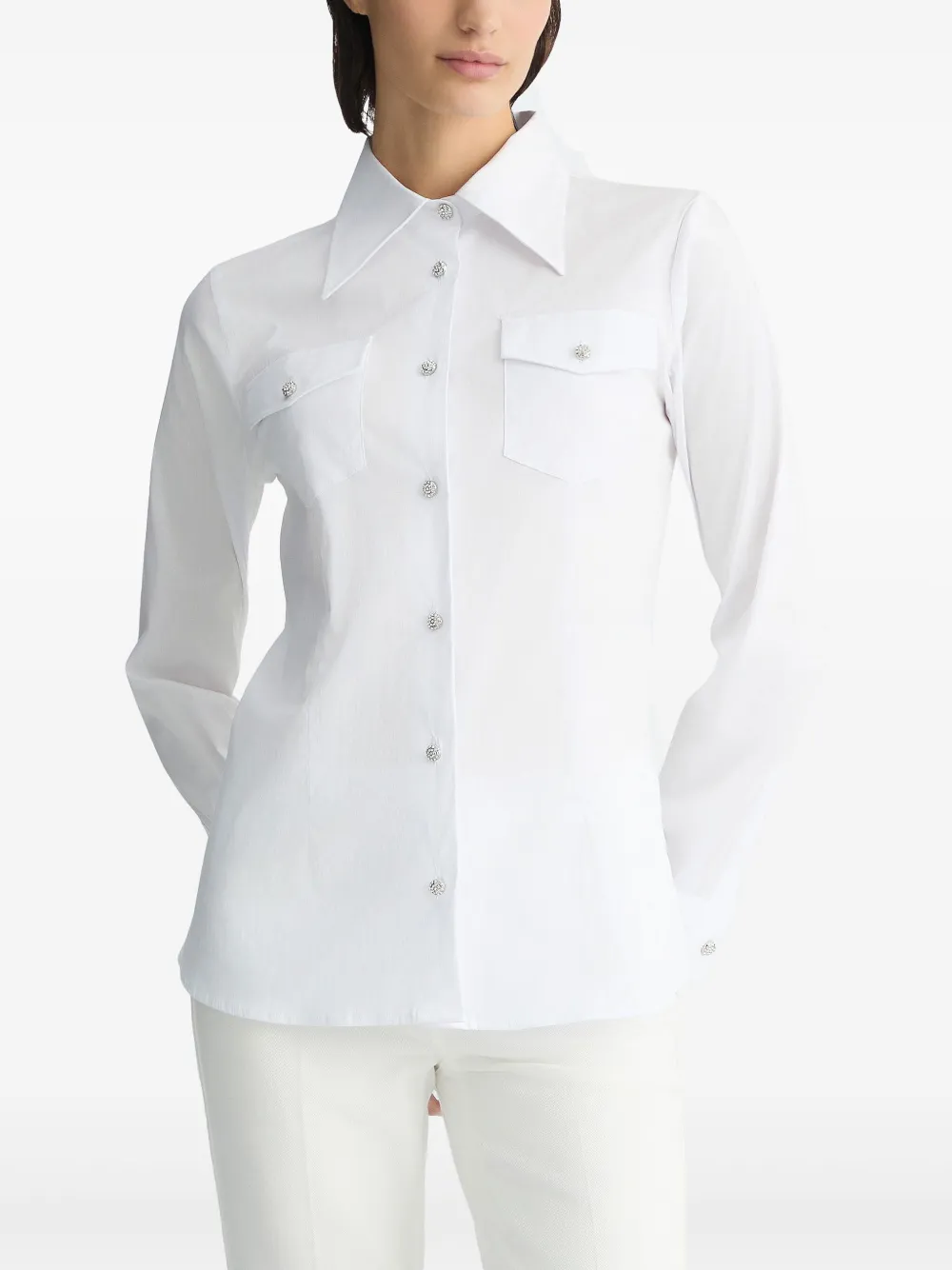 LIU JO Button-up blouse - Wit