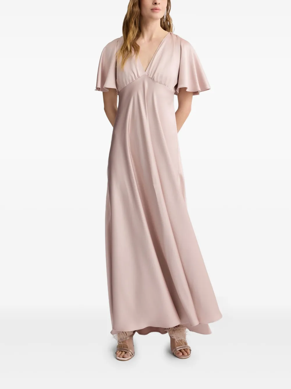 LIU •JO SATIN MAXI DRESS