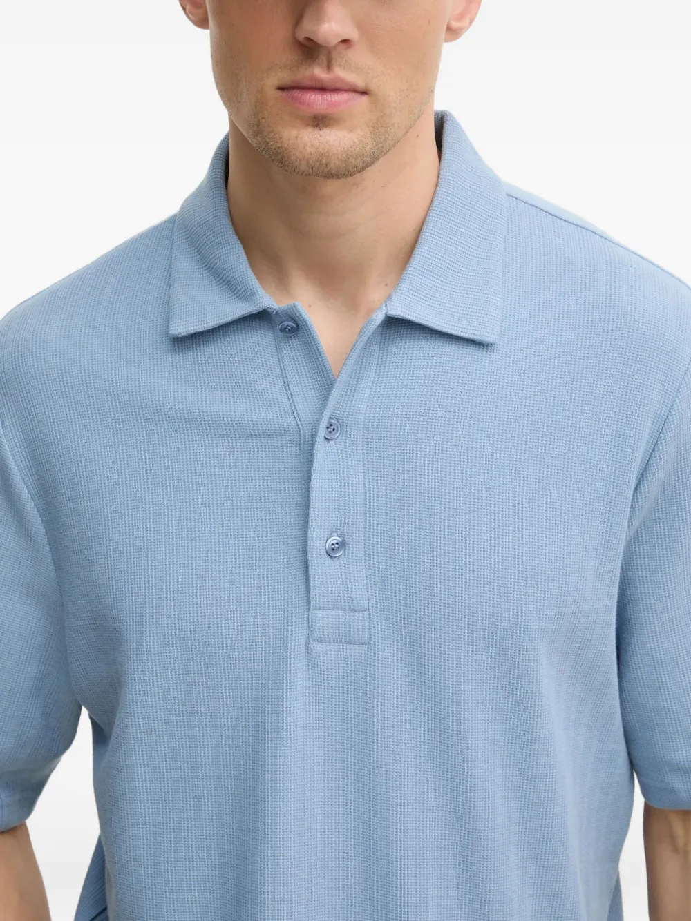 Filippa K Katoenen poloshirt Blauw