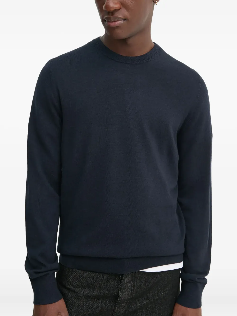 Filippa K round-neck wool sweater | Blue | Image 1