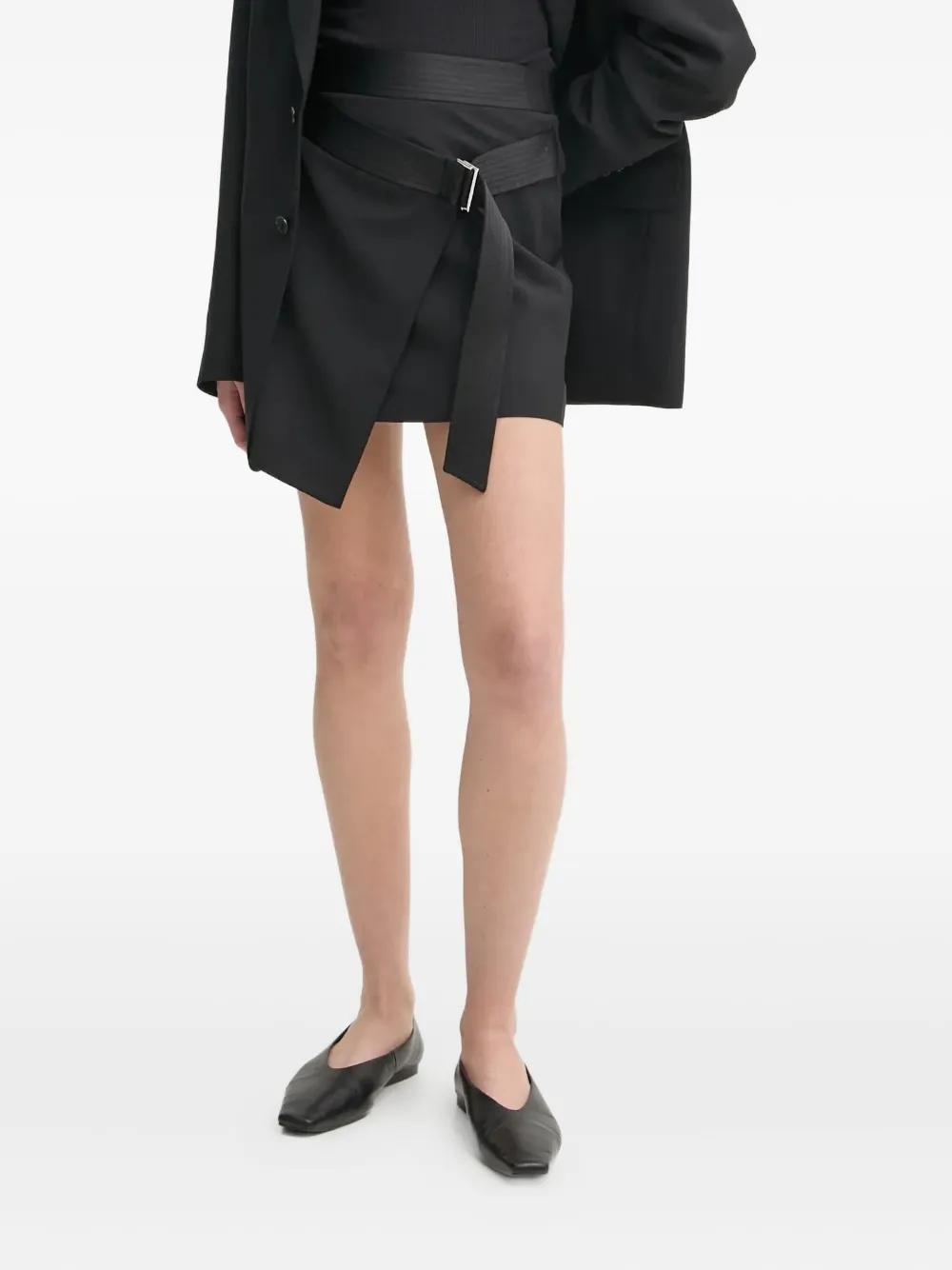 Filippa K Rok met ceintuur Zwart
